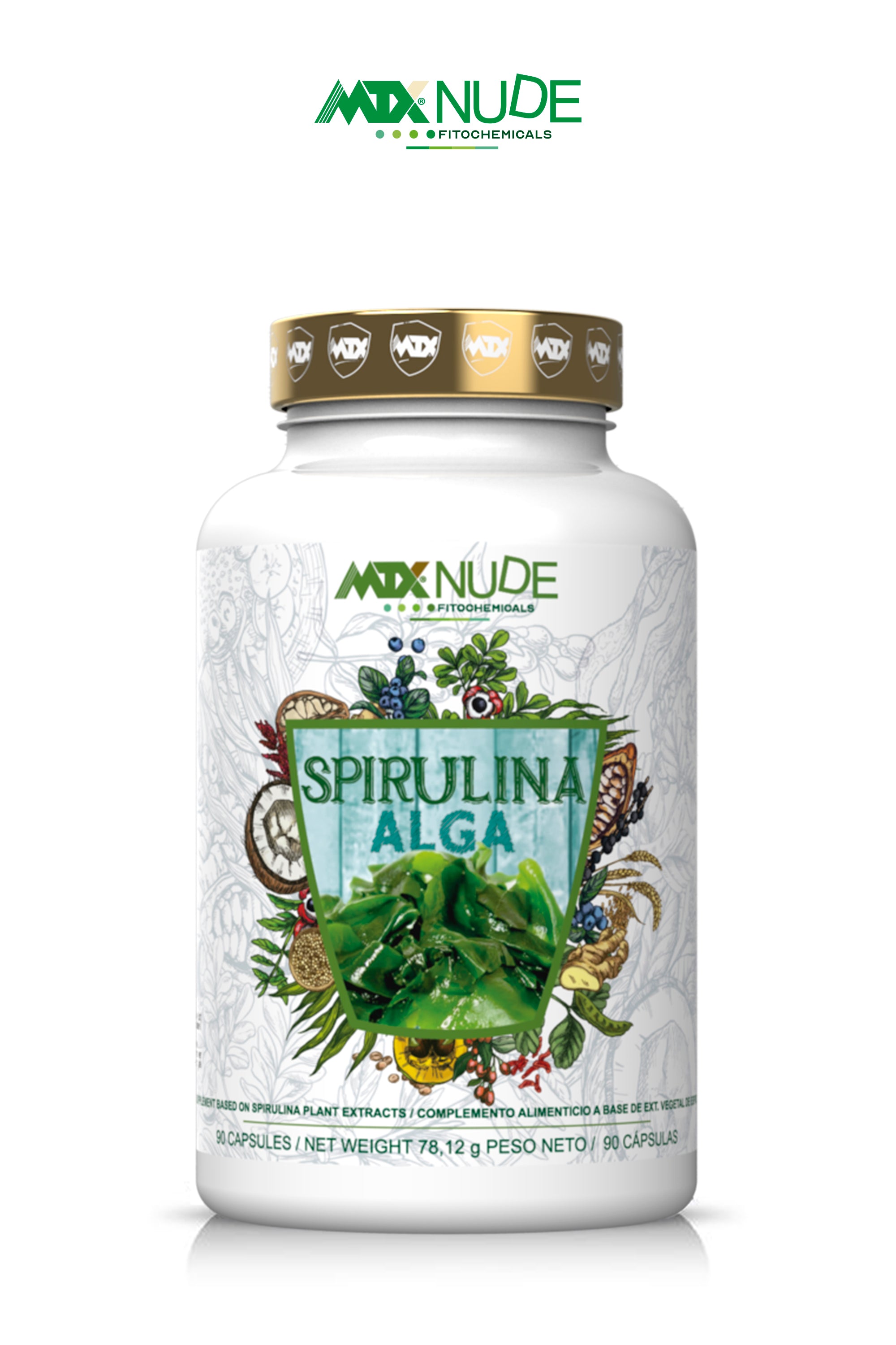 Spirulina Natural Superfood Vitamins Proteins Mtxstore MTX STORE