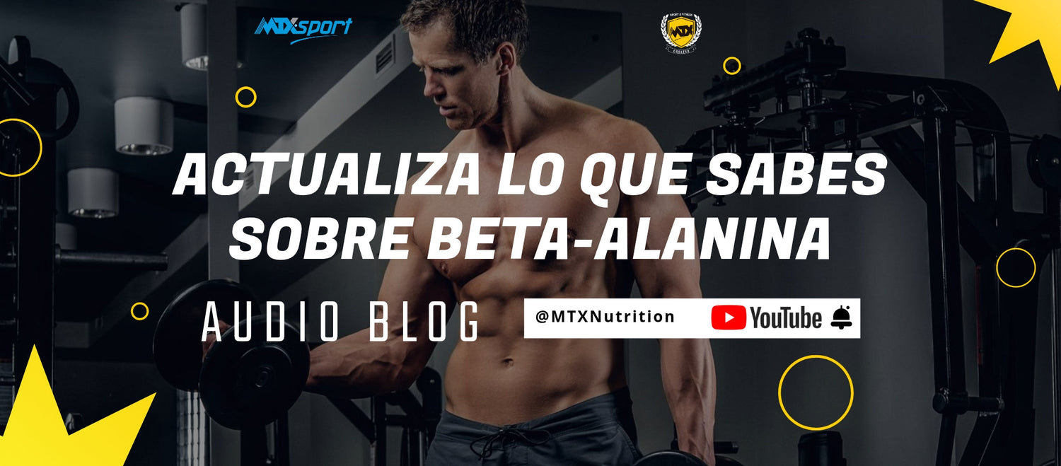 ACTUALIZA LO QUE SABES SOBRE BETA-ALANINA