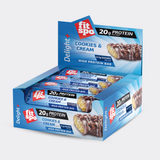 FitSpo Crunchy DELIGHT+ Barrita Proteica 64g LOW SUGAR / CON PEPTIDOS DE COLAGENO / 20G PROTEINA