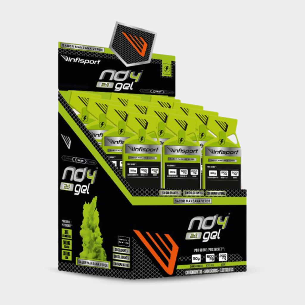 ND4® GEL RATIO MALTODEXTRINA:FRUCTOSA 2:1 30G carbohidratos