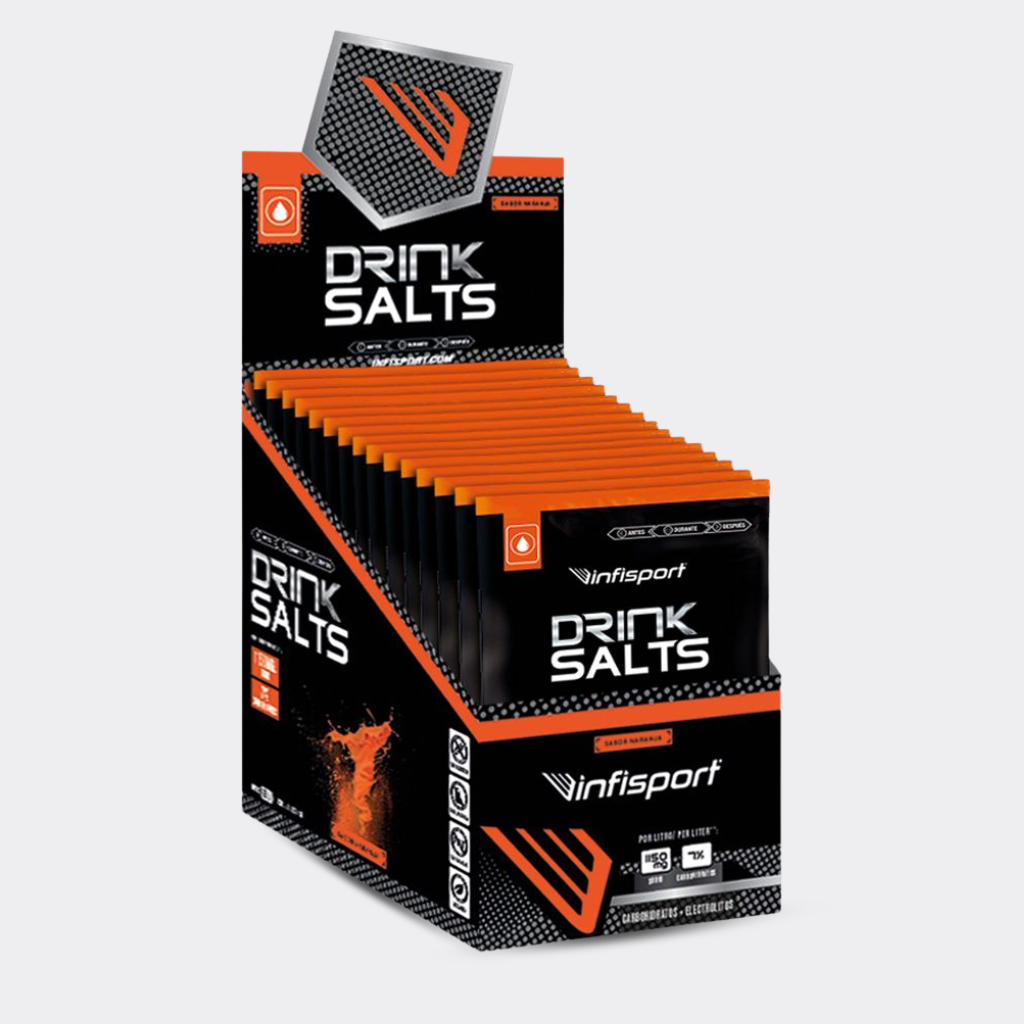 DRINK SALTS 2:1  bebida en polvo para reconstituir en agua en sobres.