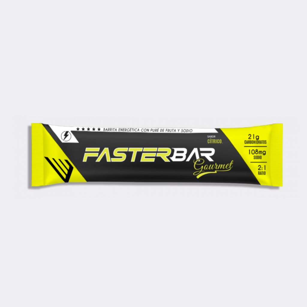 FASTER BAR GOURMET (BARRITA TIPO MEMBRILLO) RATIO GLUCOSA VS FRUCTOSA 2:1