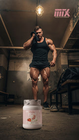 MILKY POP™ CREATINE | Creapure®  EN POLVO  Saborizada 300g en sabor MILKY STRAWBERRY LOLLIPOP