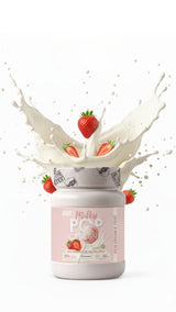 MILKY POP™ CREATINE | Creapure®  EN POLVO  Saborizada 300g en sabor MILKY STRAWBERRY LOLLIPOP