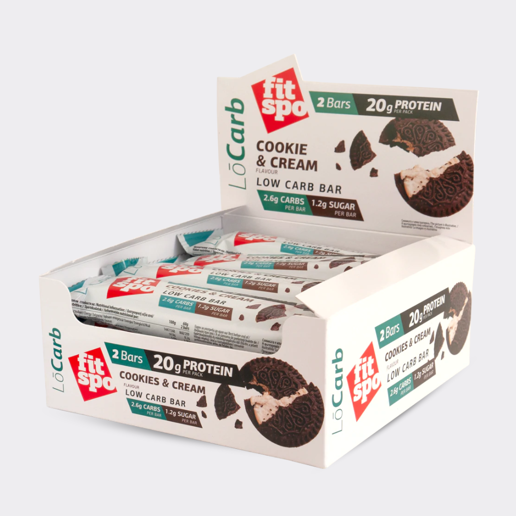 Bar FitSpo LO CARB protein bar 60g