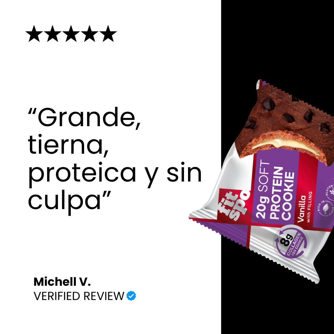 FitSpo Protein Cookie - 20 g Protein All Flavours