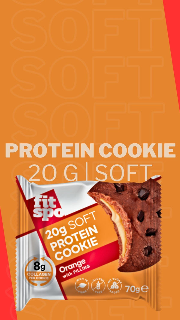 COOKIE PROTEIN FitSpo | 20g Proteinas | Orange 70g