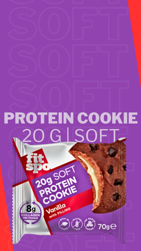 COOKIE PROTEIN FitSpo | 20g Proteinas | Vainilla 70g