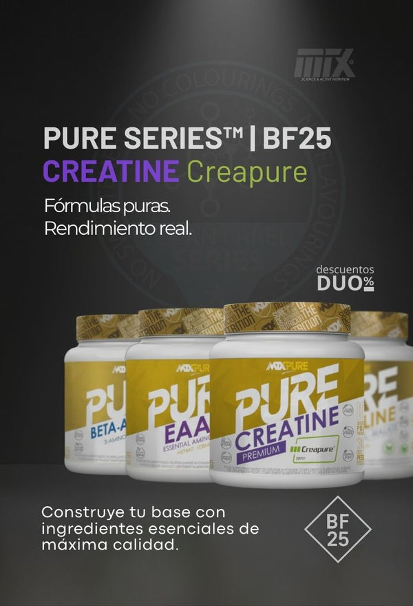 PURE CREATINE™ DUO | BLACK FRIDAY Creapure® EN POLVO 300g - 500g