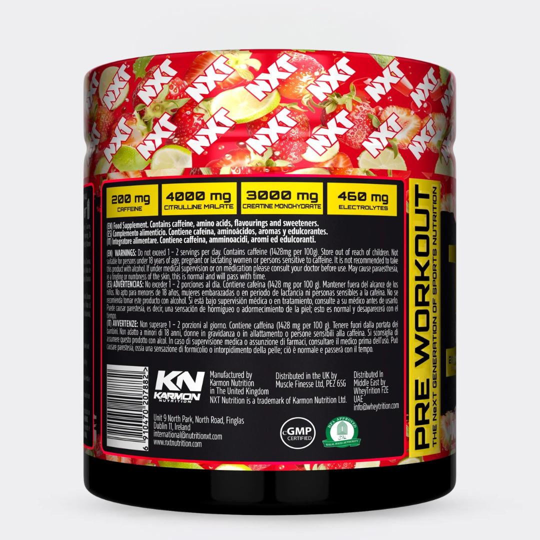 TNT NUCLEAR - Pre-entreno en polvo