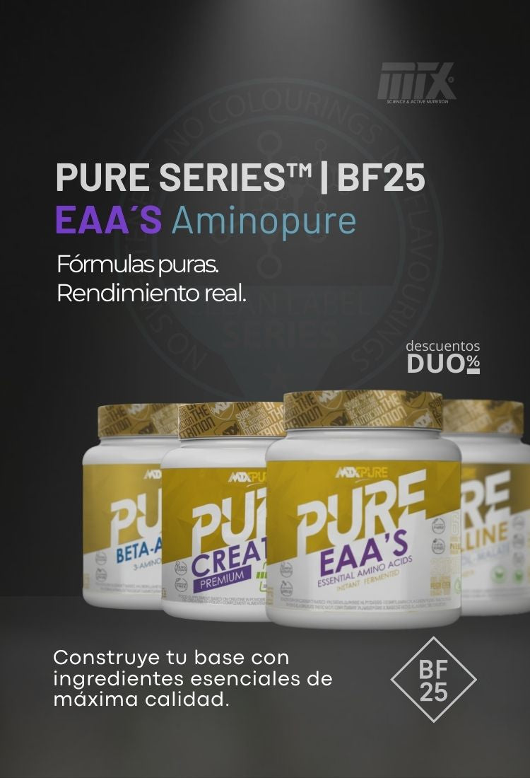EAA´s PURE ™ DUO | BLACK FRIDAY  - Aminoácidos esenciales [250GR]