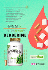 BERBERINE | GLUCORedux™ [120 VegeCaps/515 mg]