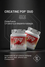 CREATINE POP™ DUO | BLACK FRIDAY Creapure®  EN POLVO  Saborizada 300g - 500g
