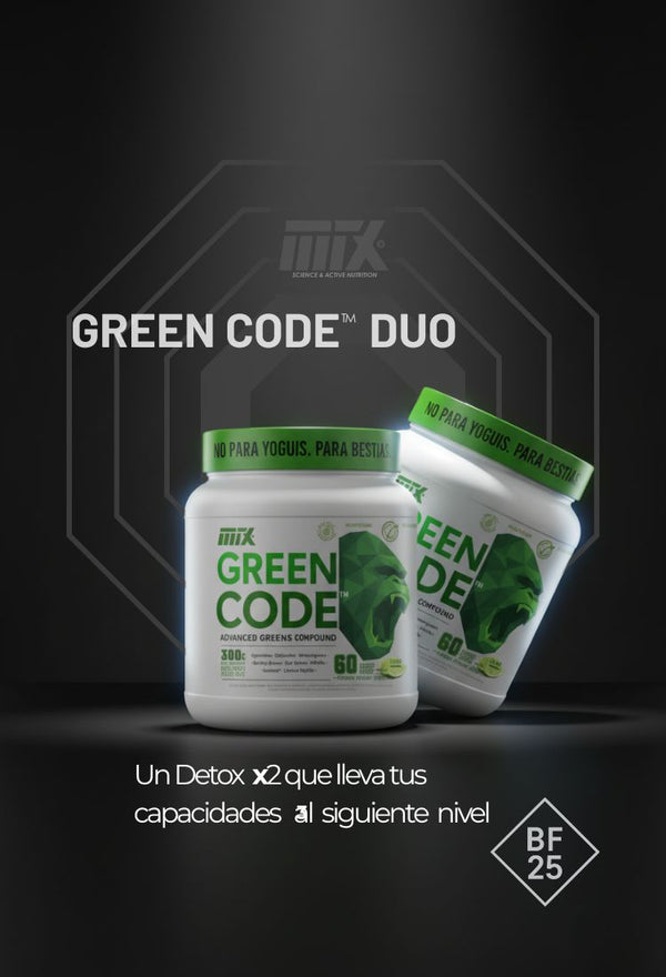 GREENCODE ™ DUO | BLACK FRIDAY - Elixir Vegetal Regulador - Suma Detox & Multiplica Pode