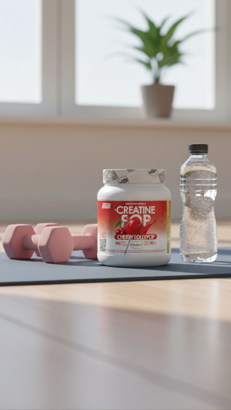 CREATINE POP™ | Creapure®  EN POLVO  Saborizada 300g - 500g