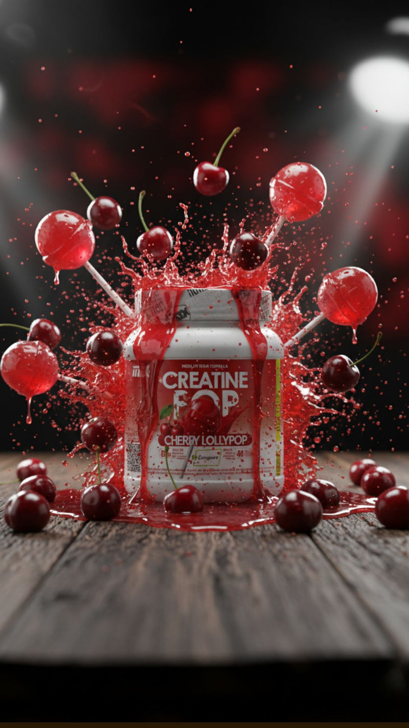 CREATINE POP™ | Creapure®  EN POLVO  Saborizada 300g - 500g