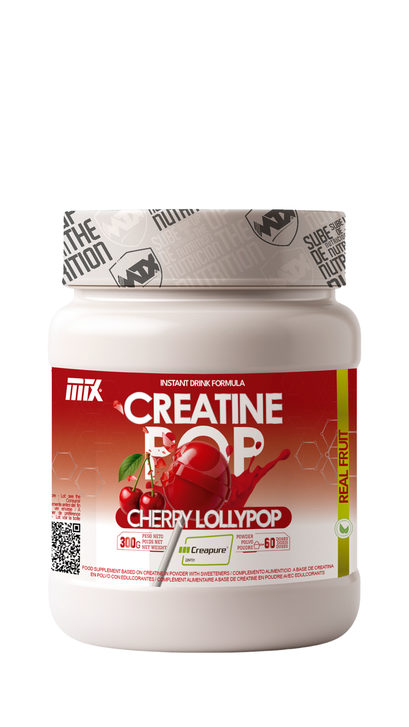 CREATINE POP™ | Creapure®  EN POLVO  Saborizada 300g - 500g