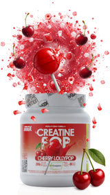 CREATINE POP™ | Creapure®  EN POLVO  Saborizada 300g LOLLIPOP EDITION