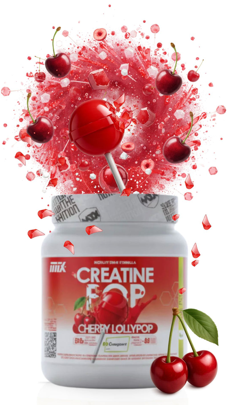 CREATINE POP™ | Creapure®  EN POLVO  Saborizada 300g LOLLIPOP EDITION