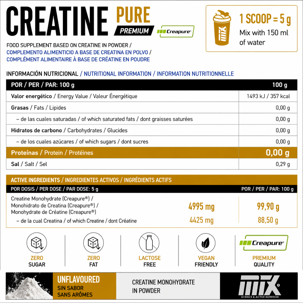 Pure CREATINE™ - Creatina Pura Creapure®