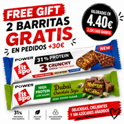 Pack 2 Barritas FitSpo – Crunchy & Dubai