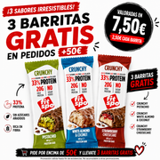 Pack FitSpo Crunchy – 3 Barritas Protein