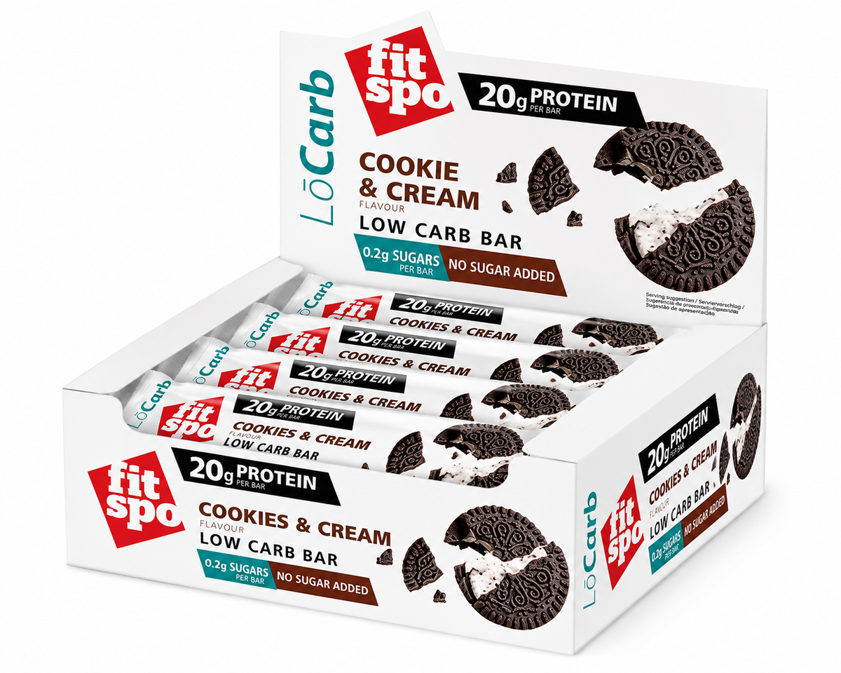 FitSpo LO CARB Bar FitSpo barrita proteica 60g