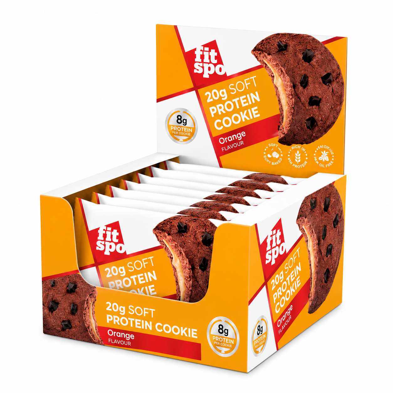 FitSpo Protein Soft Cookie - 20 g Protein