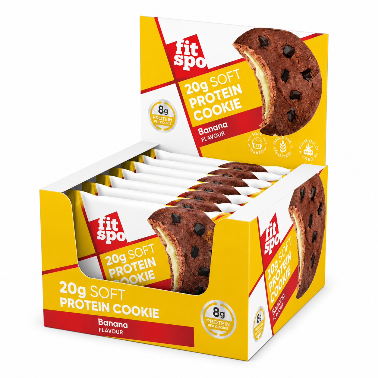 FitSpo Protein Soft Cookie - 20 g Protein