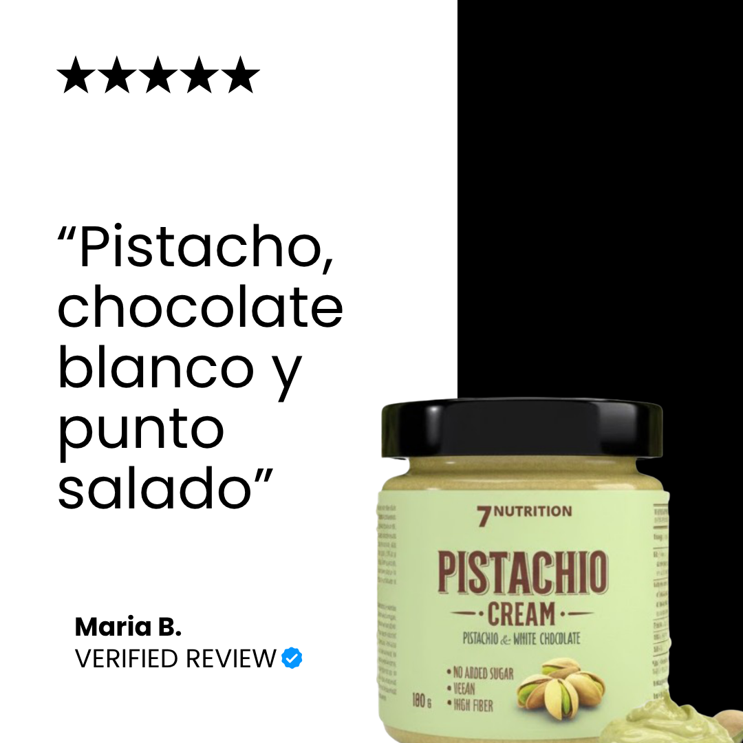Crema de Pistacho - chocoBlanco - sin azúcar añadido