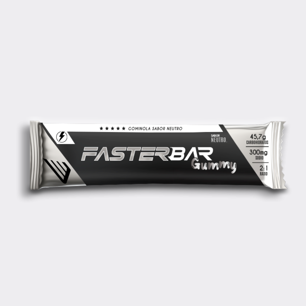 FASTER BAR GOURMET (BARRITA TIPO MEMBRILLO) RATIO GLUCOSA VS FRUCTOSA 2:1 60g
