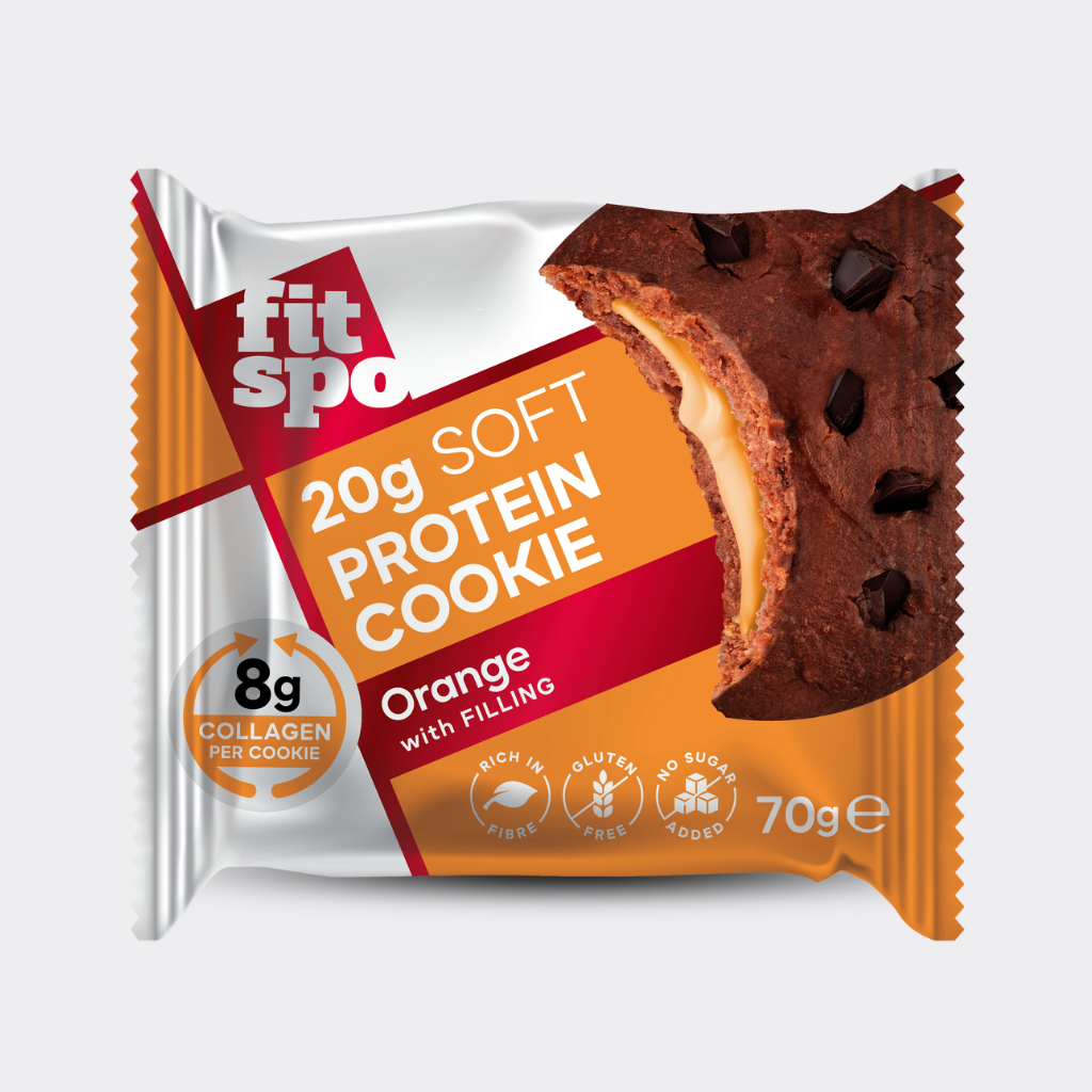 COOKIE PROTEIN FitSpo | 20g Proteinas | Naranja 70g