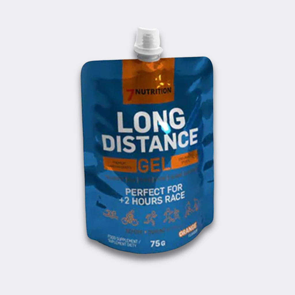 Energy GEL Long Distance | Und 75g / Box 16x75g | Palatinose & BCAA´s Carnosina... |