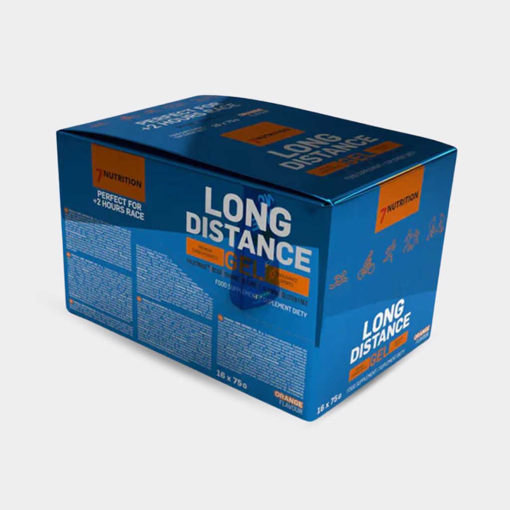 Energy GEL Long Distance | Und 75g / Box 16x75g | Palatinose & BCAA´s Carnosina... |