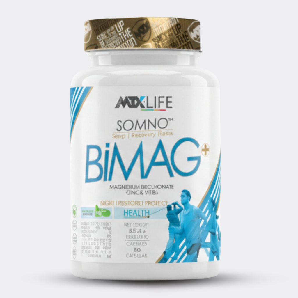 BiMAG+™ (Bisglicinato Magnesio + Zinc) | SLEEP · RECOVERY · BALANCE  [90 caps] **