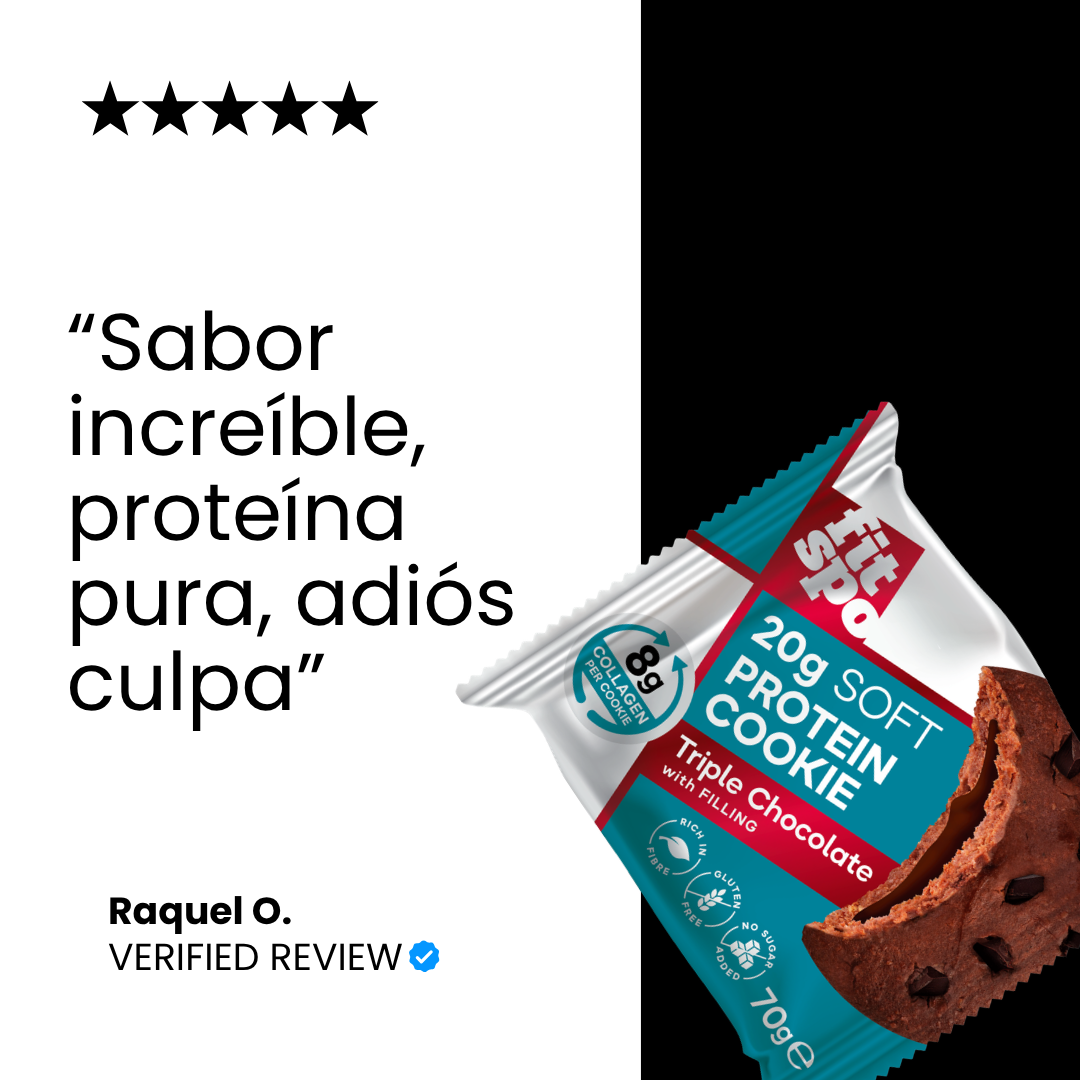 FitSpo Protein Cookie - 20 g Protein TripleChoco