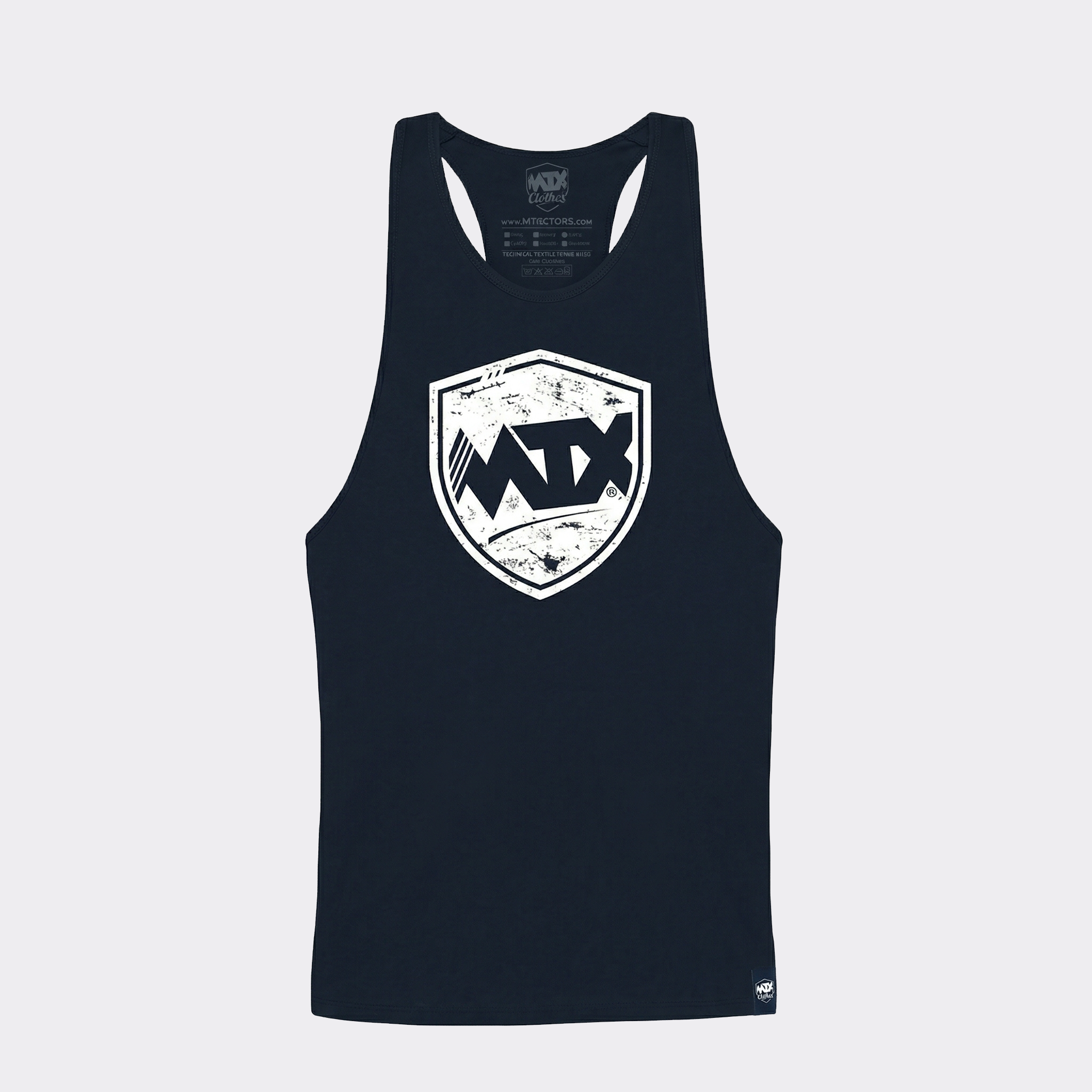 T-Shirt Slevelees GirlGym -negro-