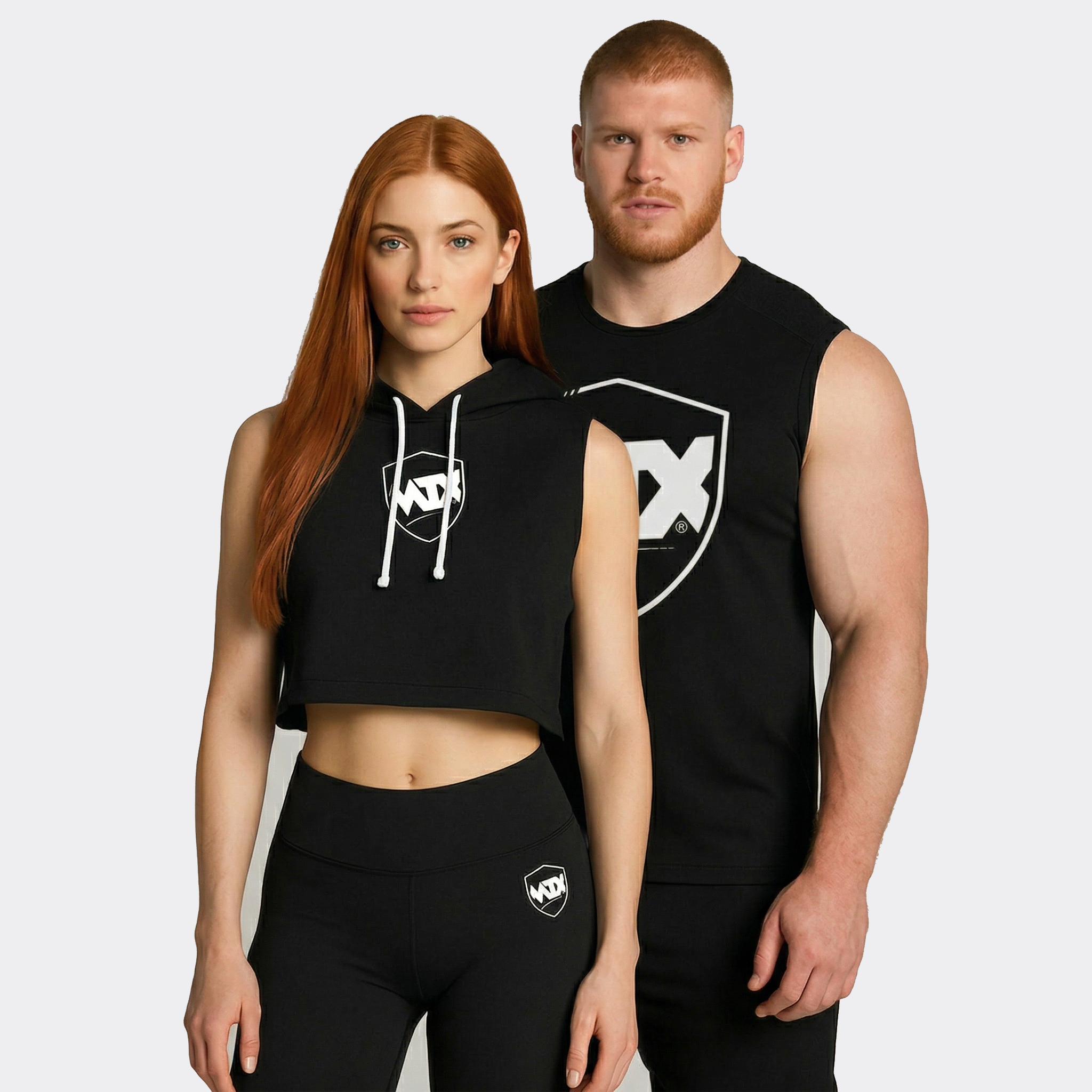 Sudadera MTX Corta con capucha Oversize Mujer