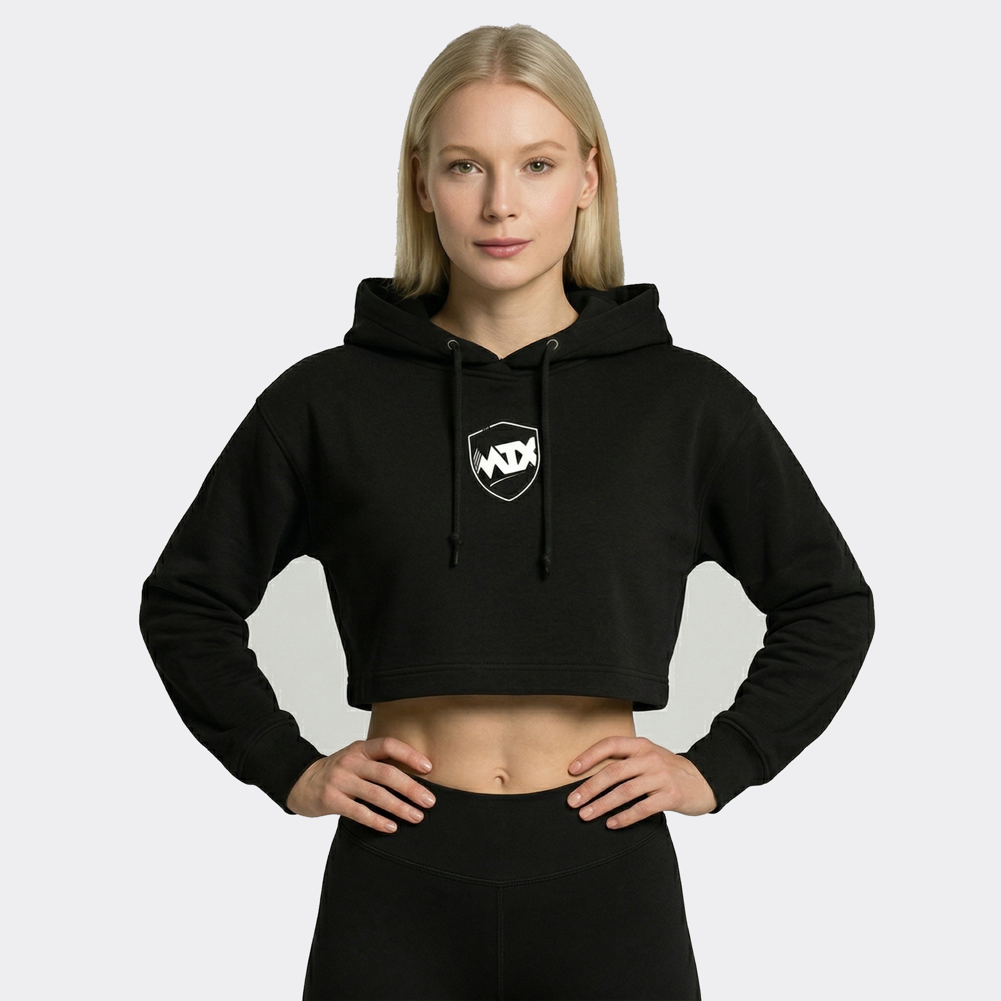 Sudadera MTX Corta con capucha Oversize Mujer