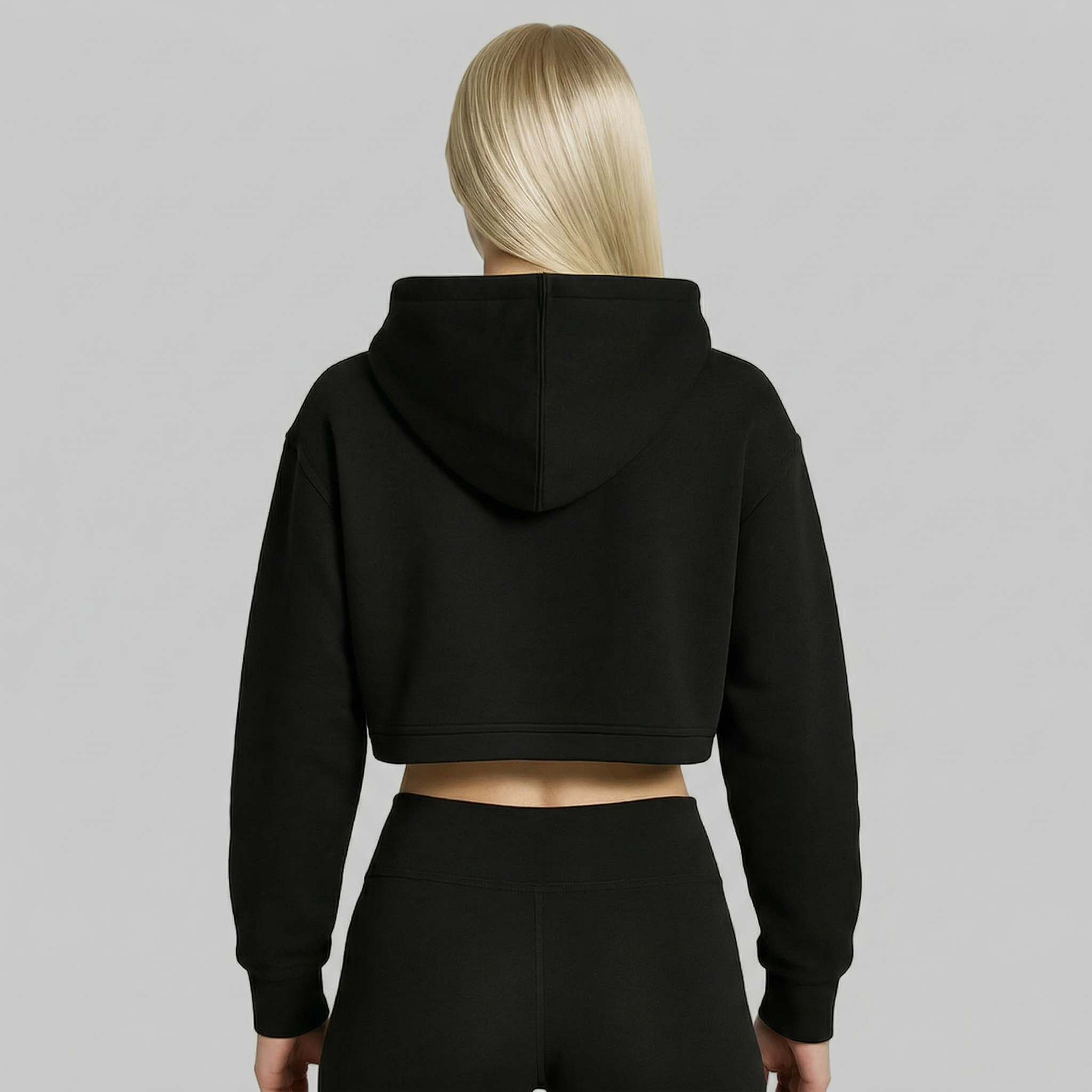 Sudadera MTX Corta con capucha Oversize Mujer