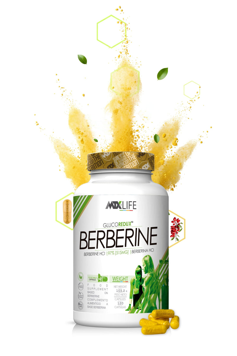 BERBERINE | GLUCORedux™ [120 VegeCaps/515 mg]