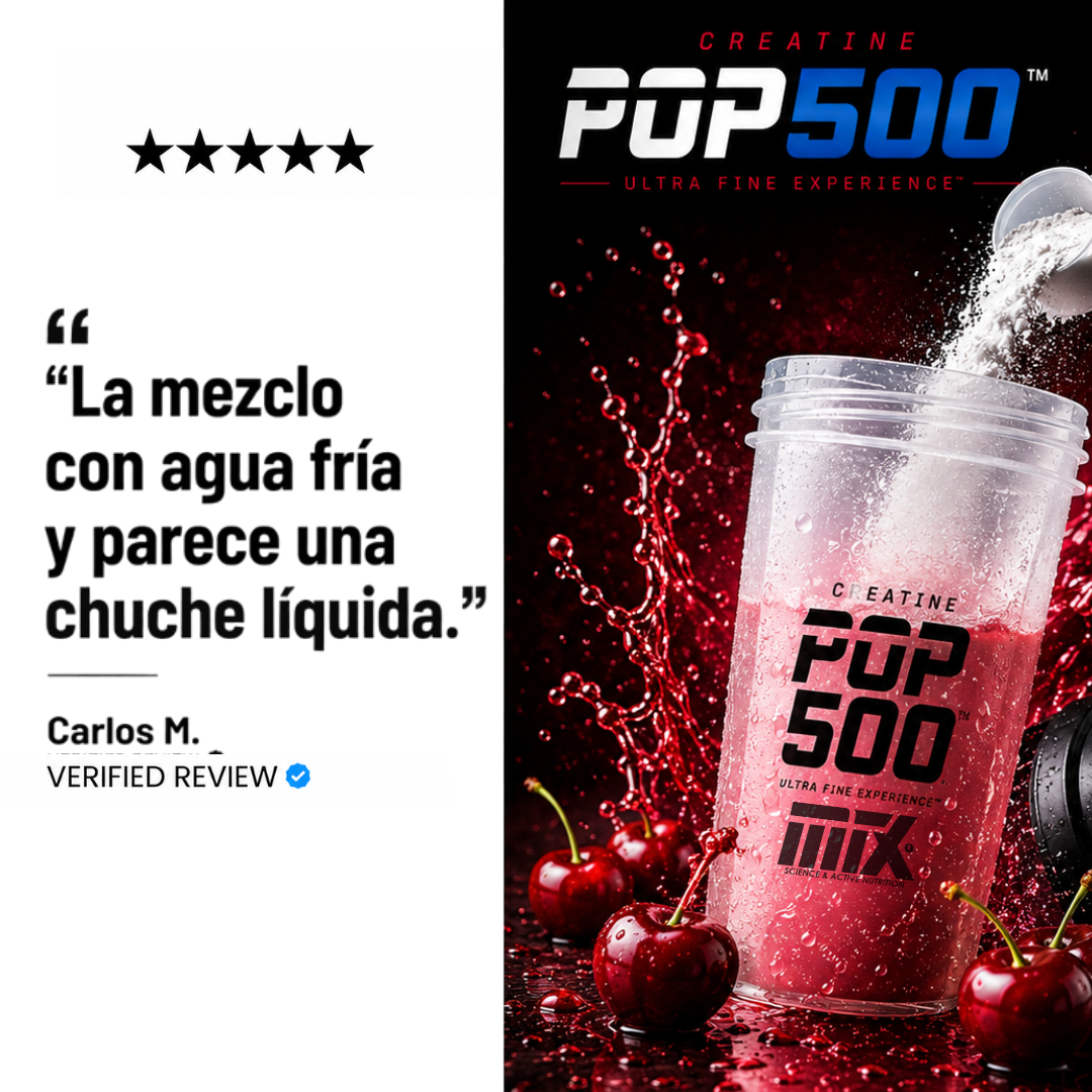 POP500™ - Creatina Ultra Micronizada 500 Mesh (300g)