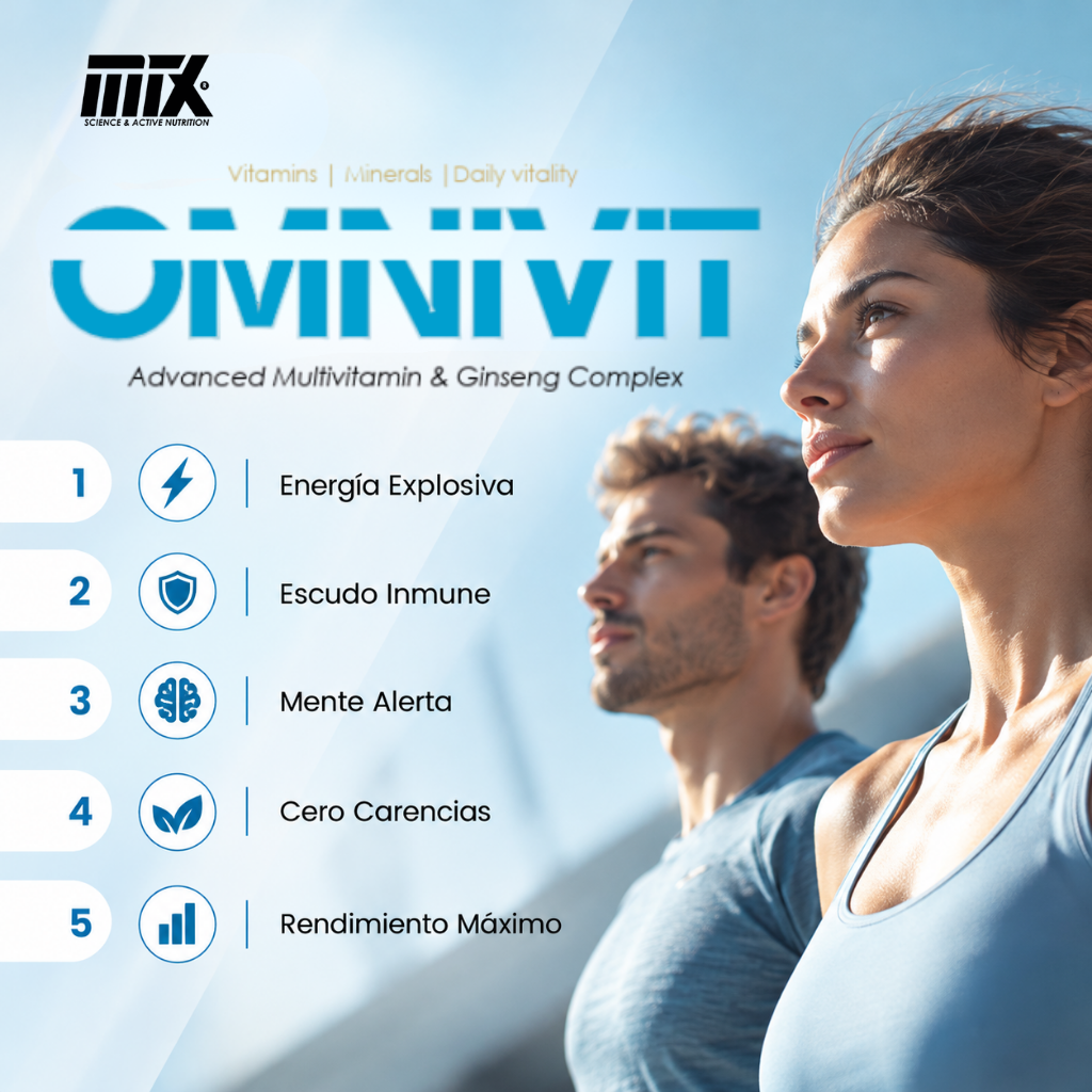 OMNIVIT™  | Complejo Multivitamínico experto para tu día a día