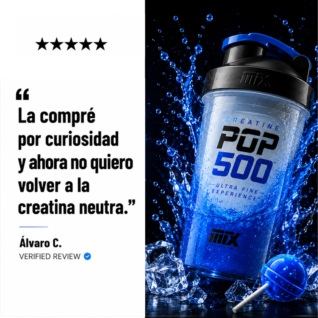 POP500™ - Creatina Ultra Micronizada 500 Mesh (300g)