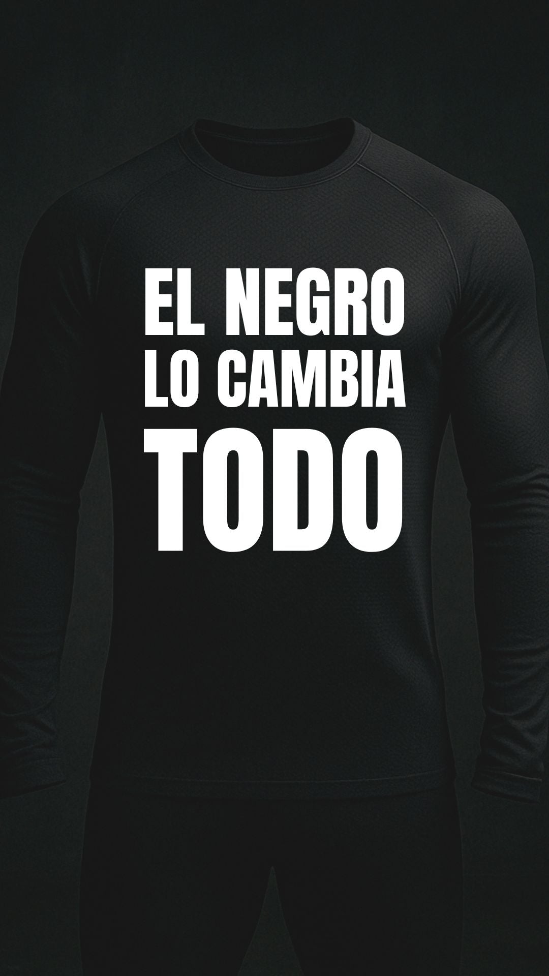 HEX BLACK LONGSLEEVE