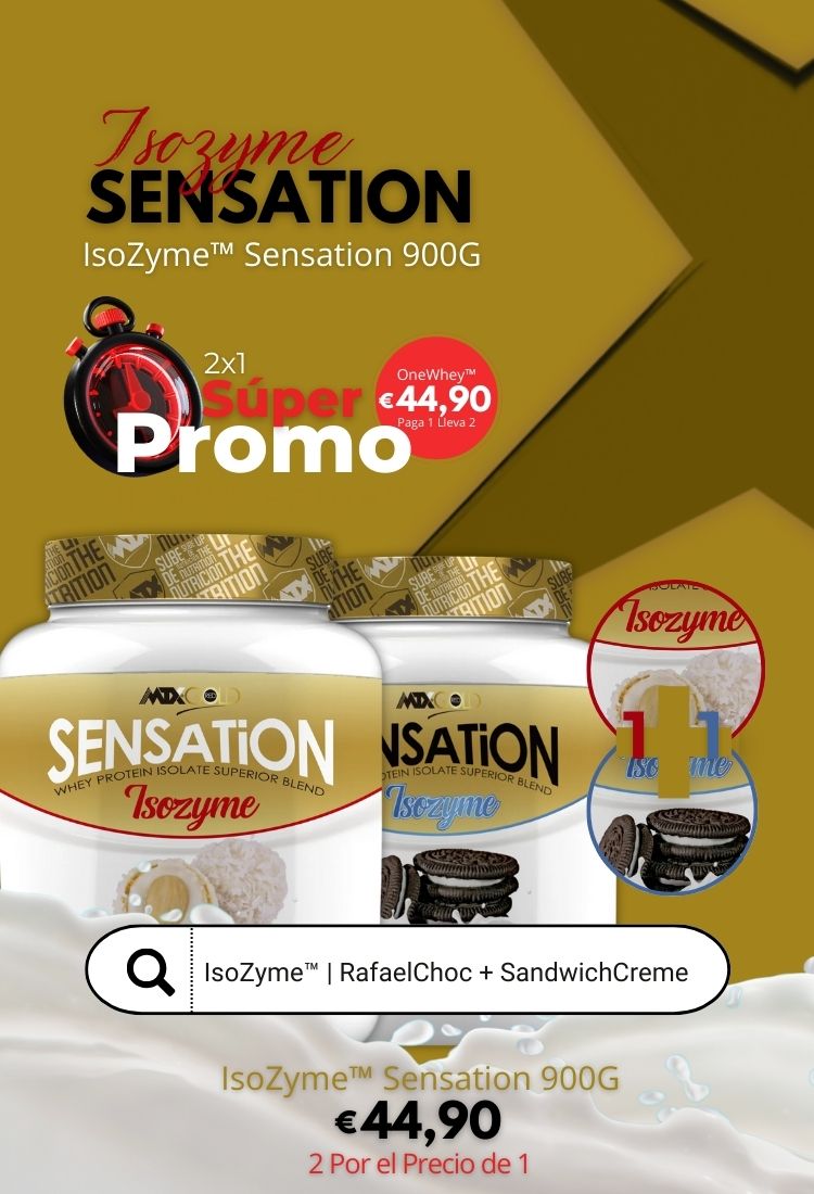 2 x 1 | ISOZYME™ Sensation | Aislado (CFM) GOURMET