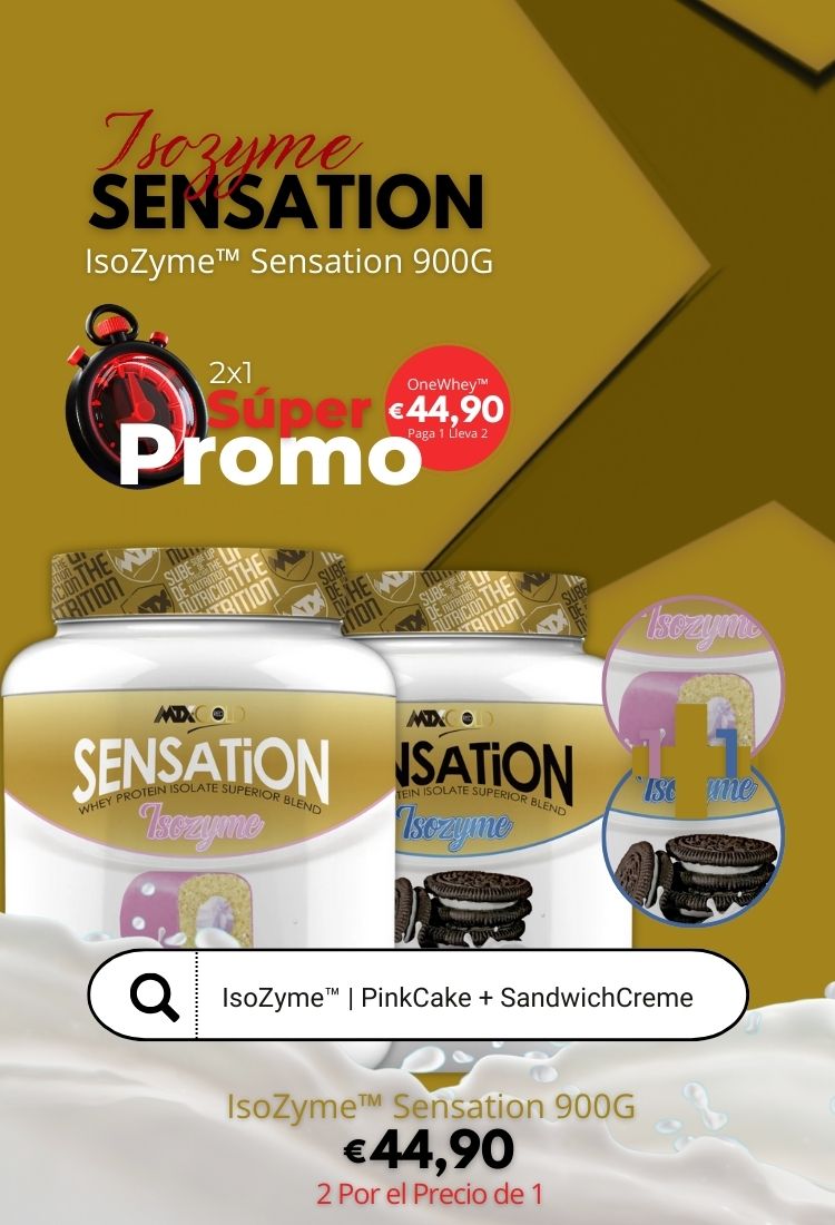 2 x 1 | ISOZYME™ Sensation | Aislado (CFM) GOURMET