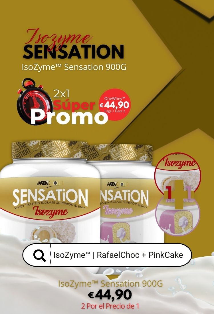 2 x 1 | ISOZYME™ Sensation | Aislado (CFM) GOURMET