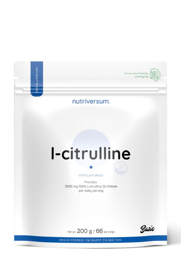 NUTRIVERSUM - BASIC - CITRULINA DL-MALATO 200G SIN SABOR