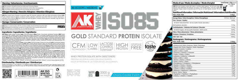 ISOWHEY 85 AK ™ [2 KG]
